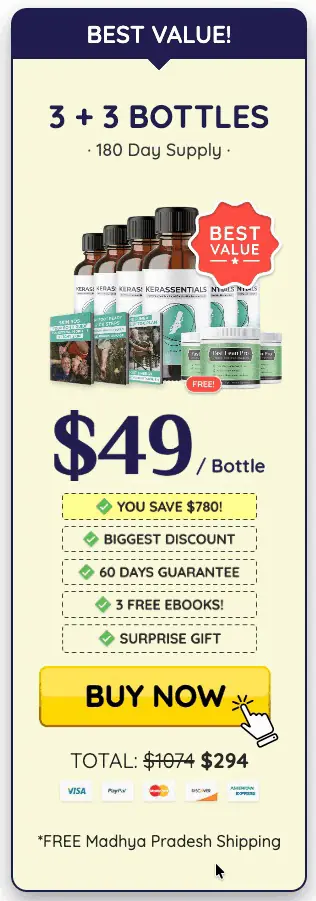 Kerassentials 180-day order now 