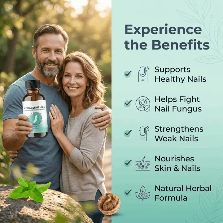 Kerassentials benefit image with men and women