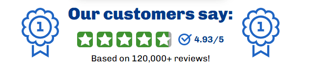 Kerassentials buyers star rating image
